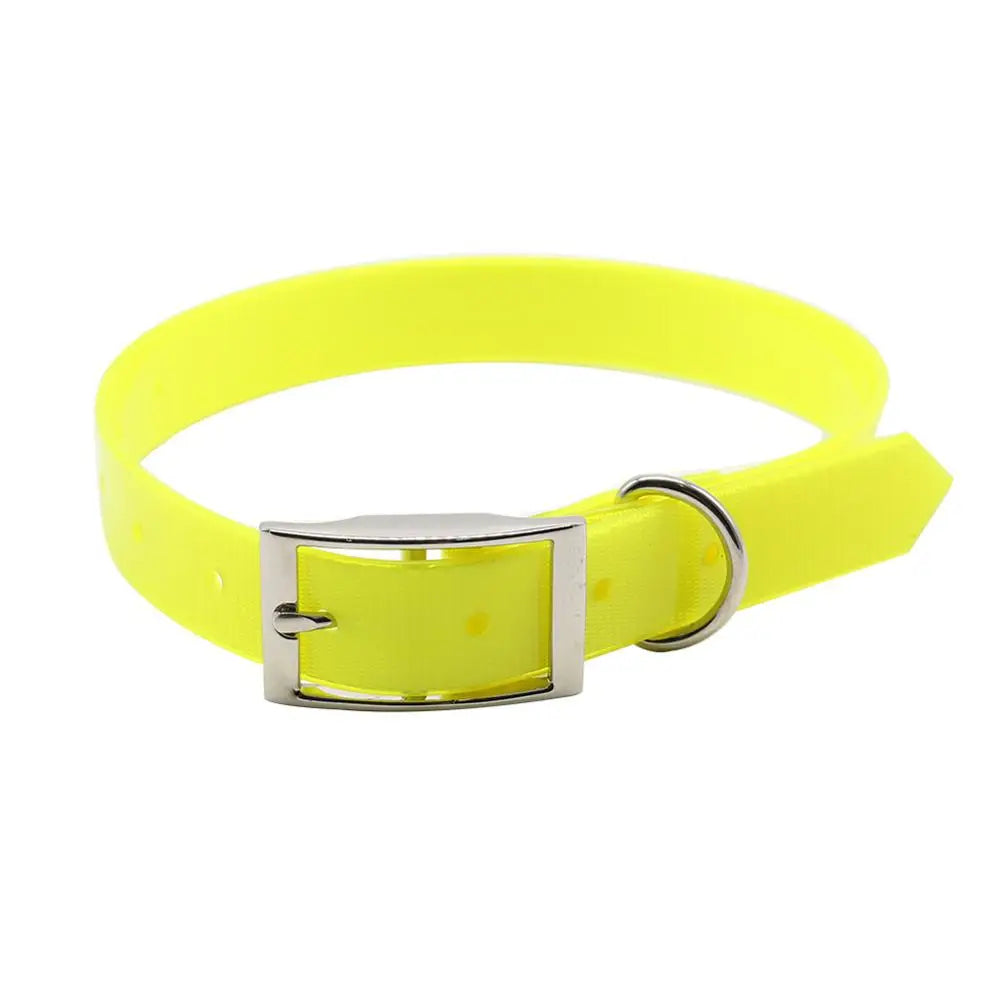 Petshop Dog collar TPU+Nylon waterproof deodorant Resistant dirt Easy clean collars 7 Colors for small big dog accessories