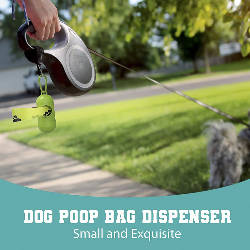 New Pet Biodegradable Trash Bag Dog Poop Bags Bulk Biobase Scented Poo Bag Degradable Cat Waste Bags Dog Poop Dispenser Gifts