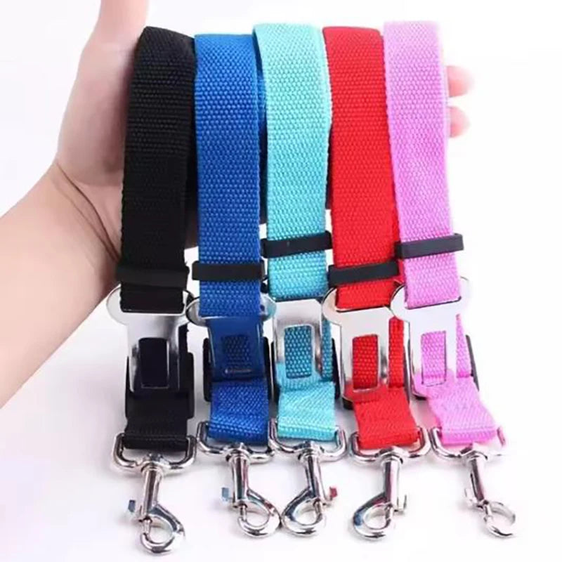 Dog seat belts hot sale pet car seat belt retractable leash dog carrier safety convenient dog leash supplies