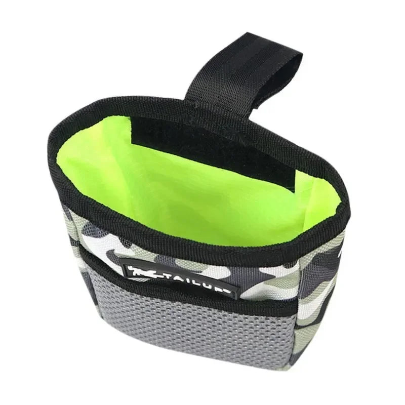 Voford Outdoor Training Dog Snack Bag Portable Large Capacity Puppy Reward Bags Waist Bag Strong Wear Durable Pet Supplies
