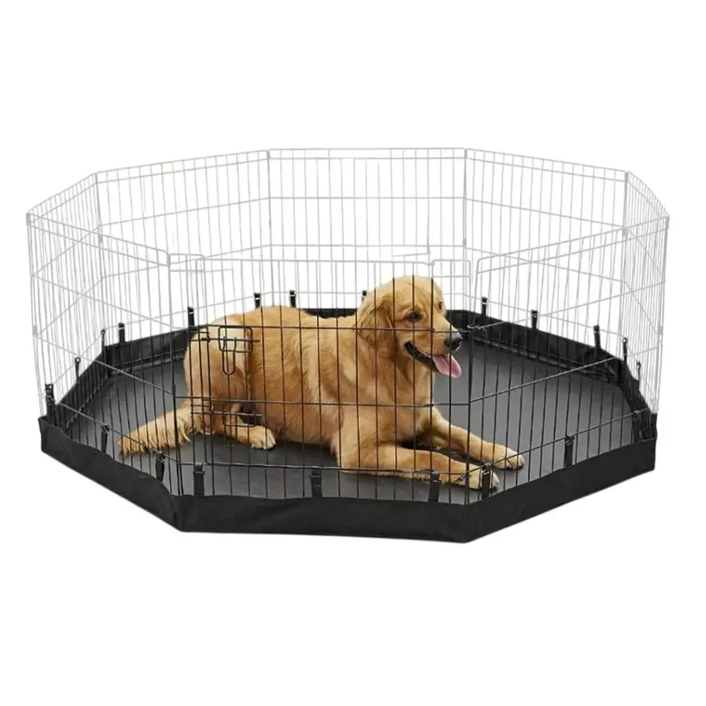 Dog Playpen Mat Indoor Cat Fence Pad Oxford Cloth Washable Puppy Dog Pee Pad Waterproof Whelping Training Pet Mat for Playpen