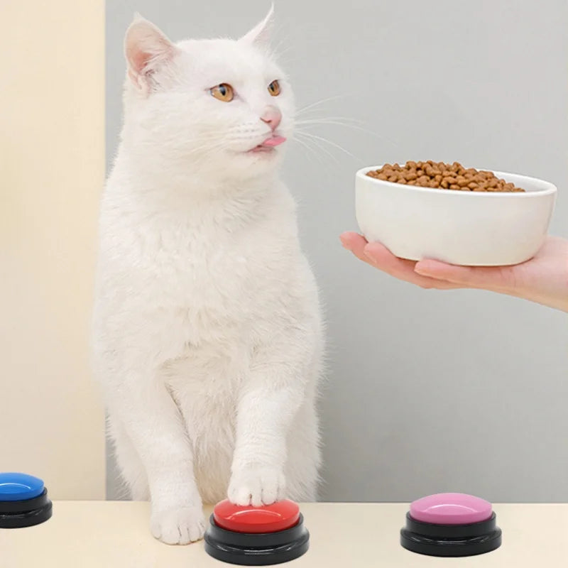 Recordable Pet Communication Buttons – Travel Toy Set for Dogs and Cats