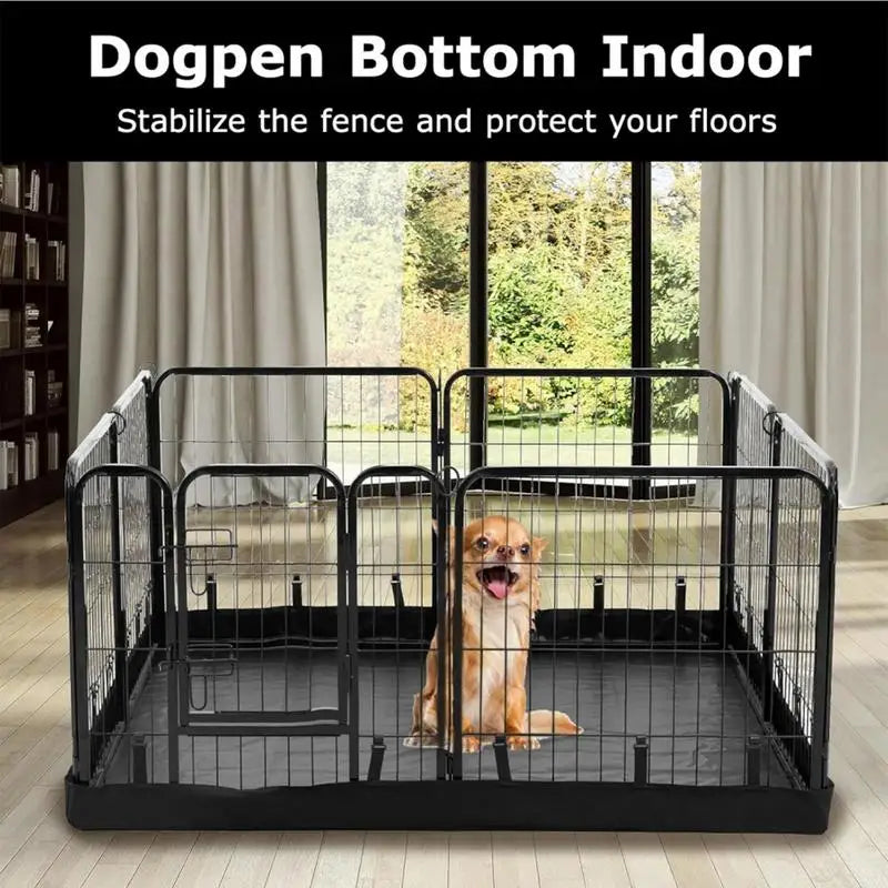 Dog Playpen Mat Indoor Cat Fence Pad Oxford Cloth Washable Puppy Dog Pee Pad Waterproof Whelping Training Pet Mat for Playpen
