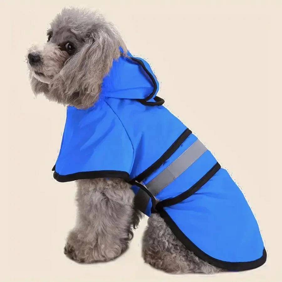 All-Weather Waterproof Dog Raincoat – Adjustable, Windproof & Lightweight Pet Jacket for Ultimate Comfort