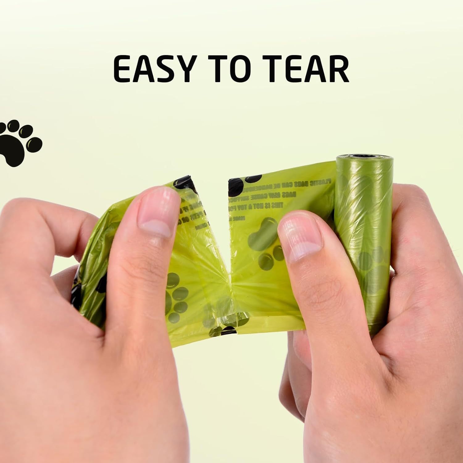 New Pet Biodegradable Trash Bag Dog Poop Bags Bulk Biobase Scented Poo Bag Degradable Cat Waste Bags Dog Poop Dispenser Gifts