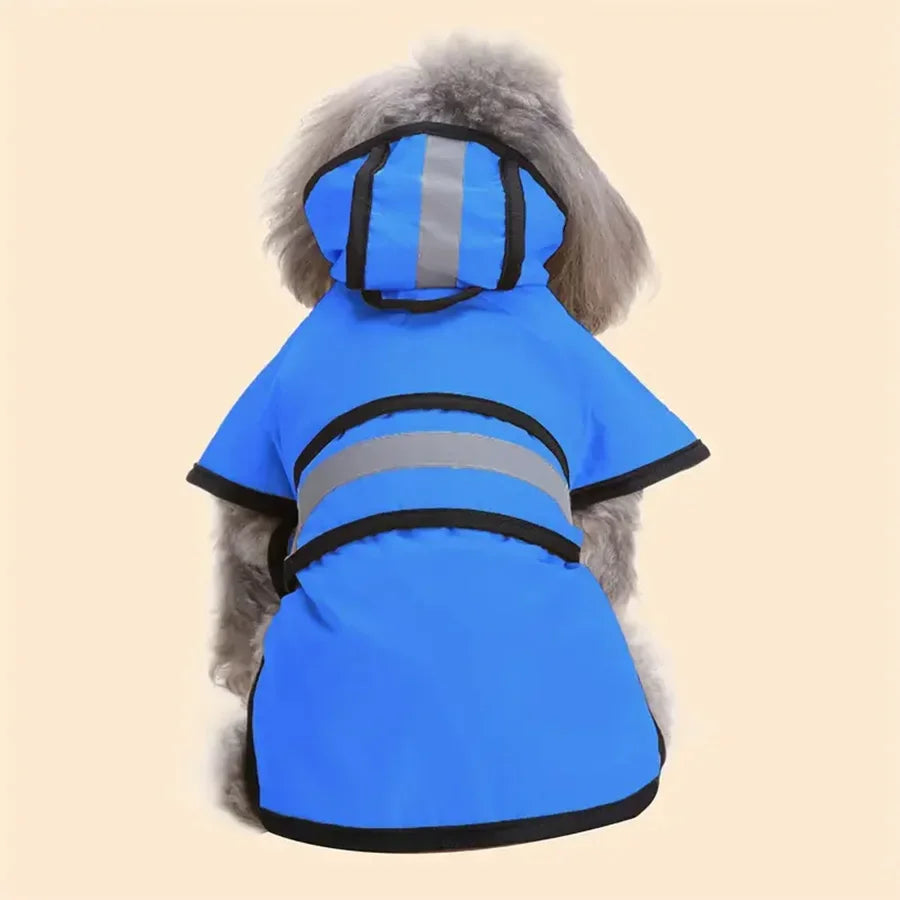 All-Weather Waterproof Dog Raincoat – Adjustable, Windproof & Lightweight Pet Jacket for Ultimate Comfort