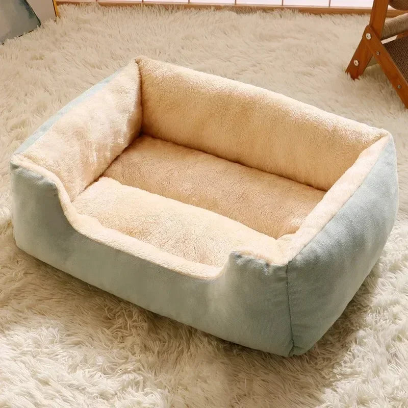Cat and dog bed, washable all year round, bite-proof for small and medium-sized dogs