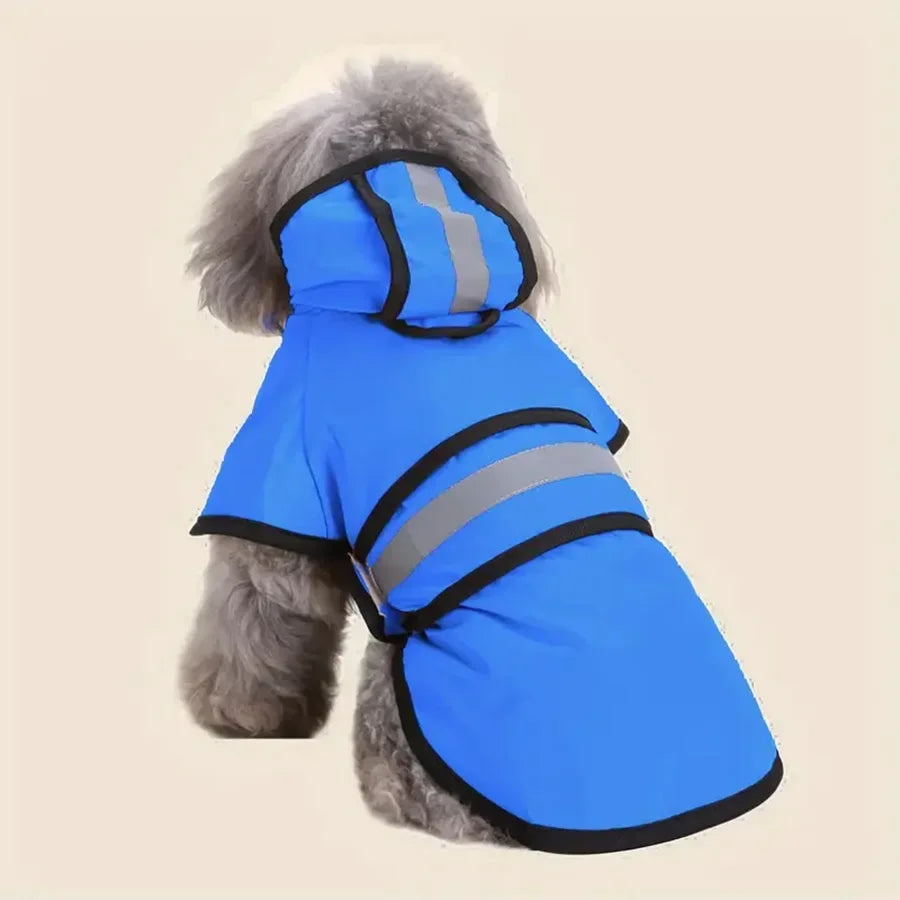 All-Weather Waterproof Dog Raincoat – Adjustable, Windproof & Lightweight Pet Jacket for Ultimate Comfort
