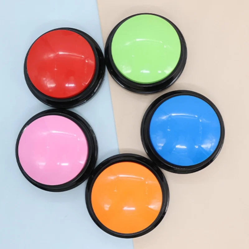 Recordable Pet Communication Buttons – Travel Toy Set for Dogs and Cats